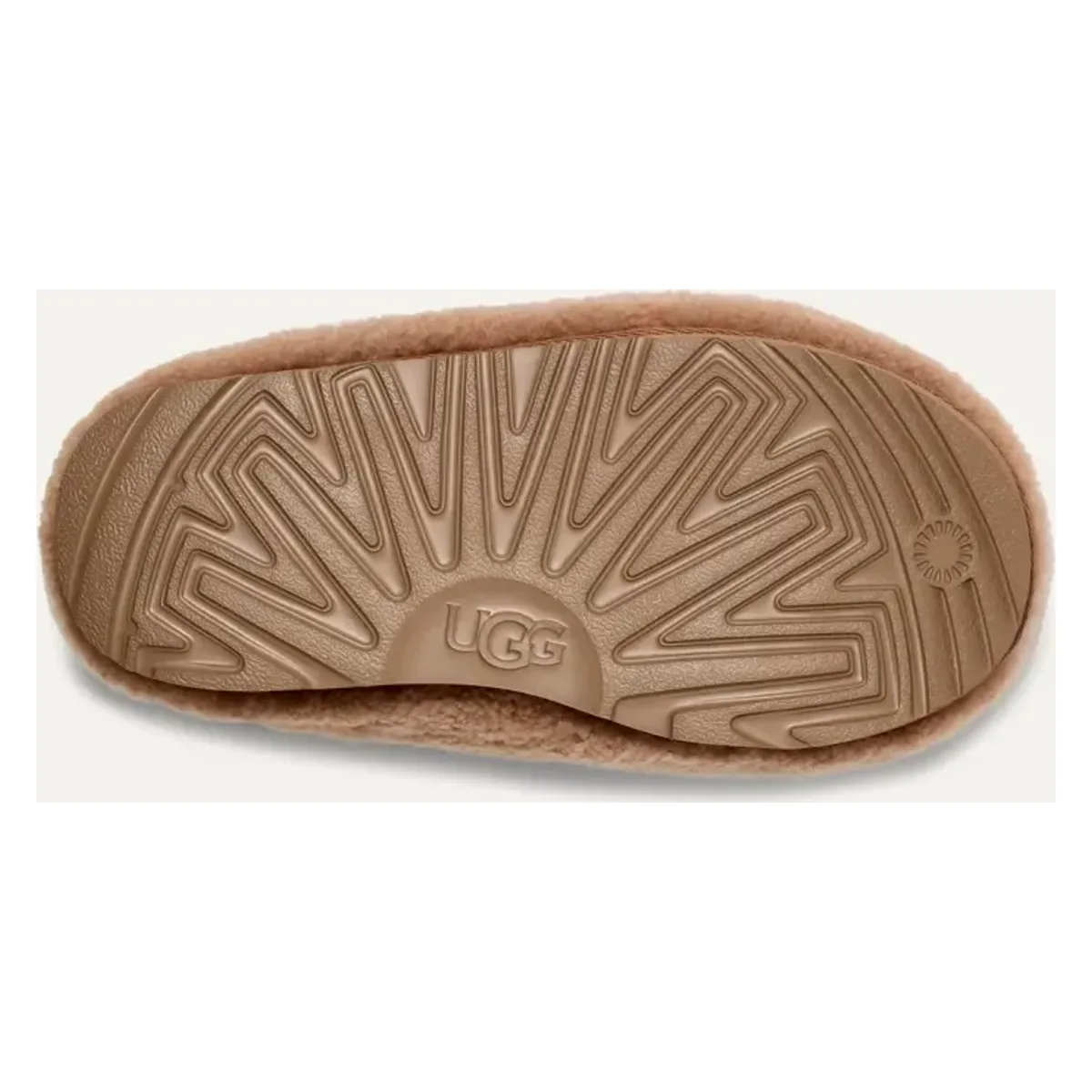 UGG Tasman Maxi Curly Kids "Chestnut"