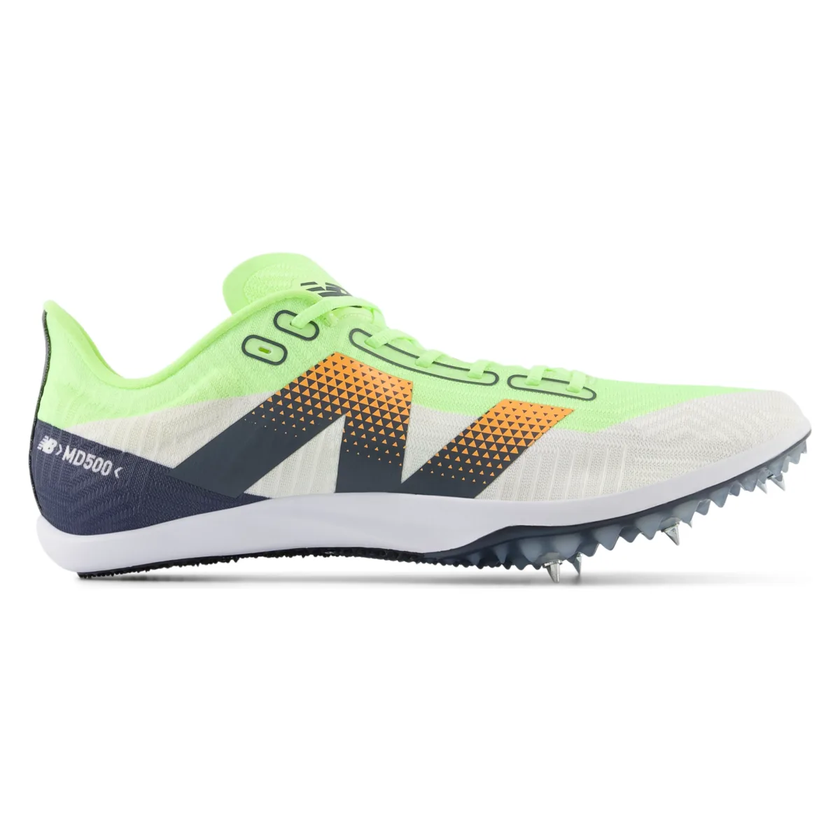 New Balance FuelCell MD500 v9 Bleached Lime Glo Graphite White