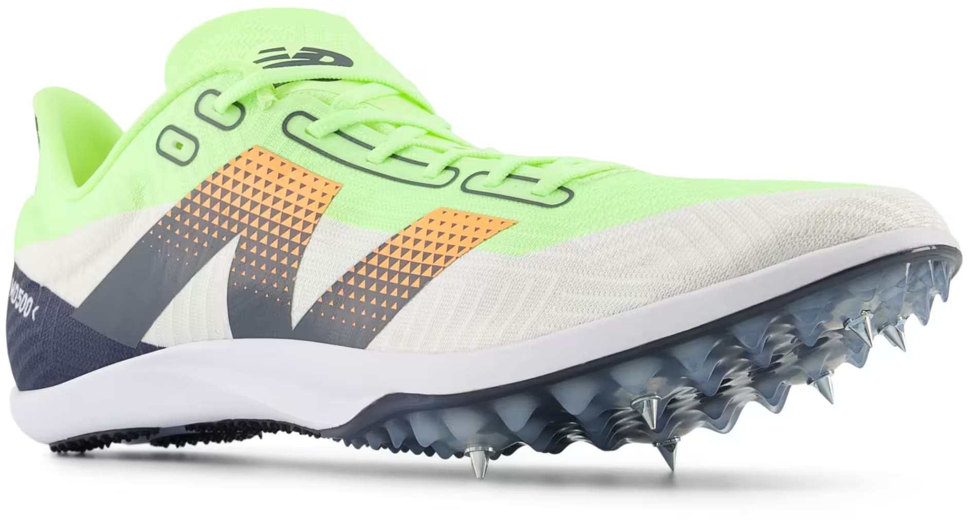 New Balance FuelCell MD500 v9 Bleached Lime Glo Graphite White