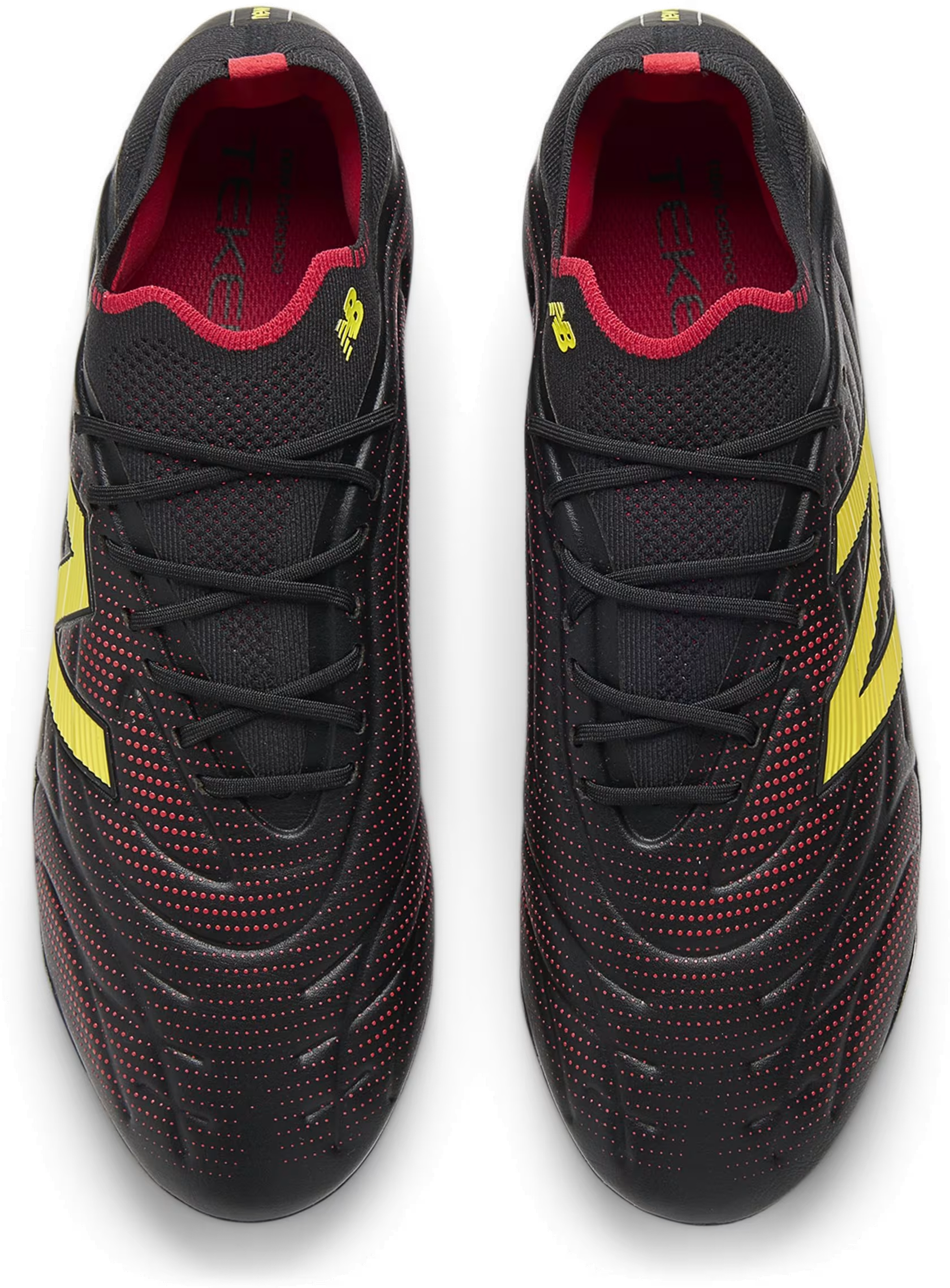 New Balance Tekela Elite Low FG v5 Black Punch Yellow Fire Cracker