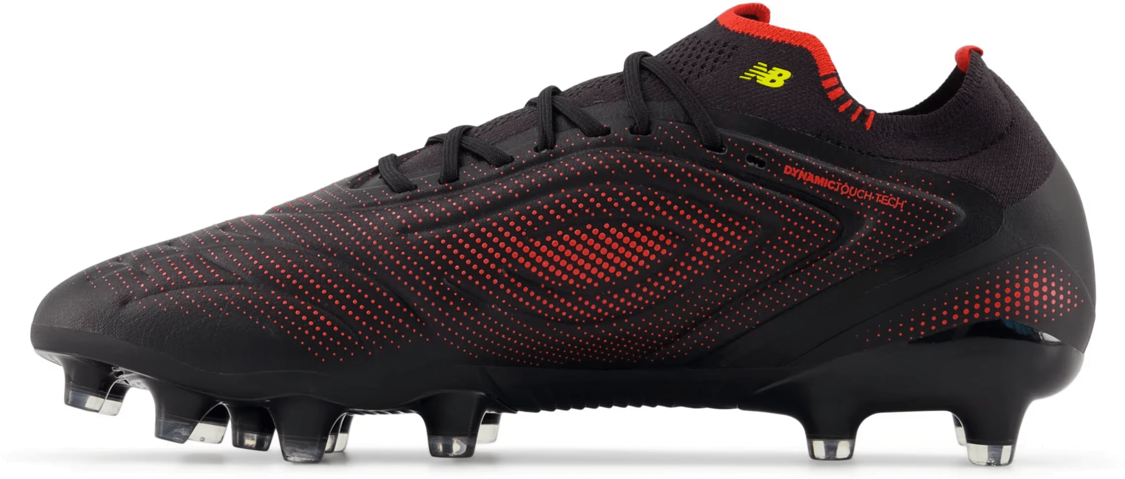 New Balance Tekela Elite Low MG v5 Black Punch Yellow Fire Cracker (Women's)
