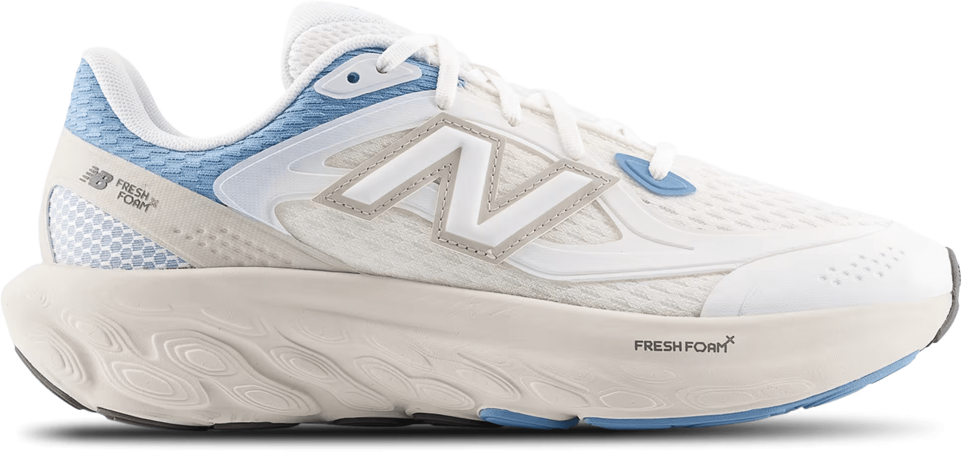 New Balance Fresh Foam Trainer Sea Salt Linen Blue