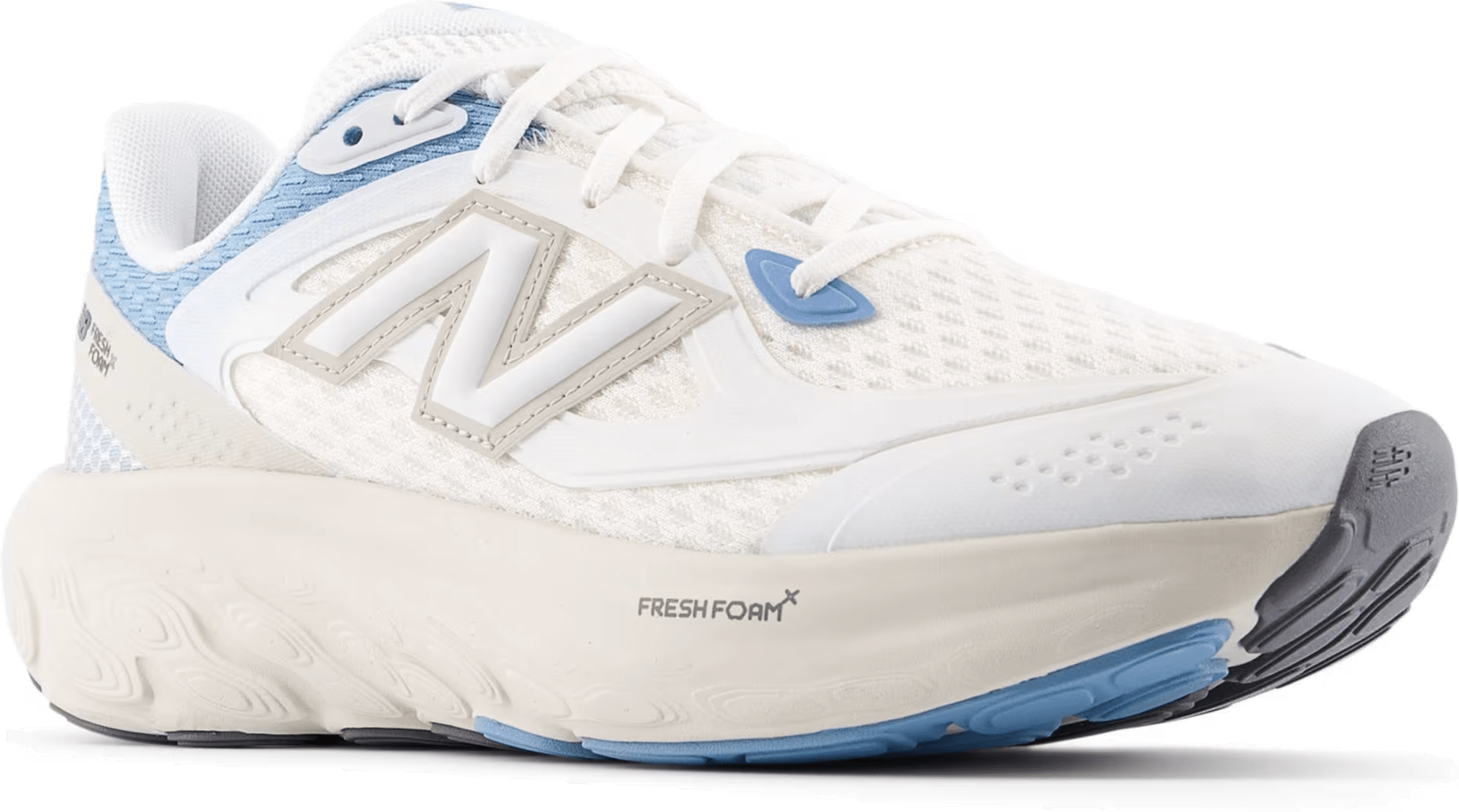 New Balance Fresh Foam Trainer Sea Salt Linen Blue