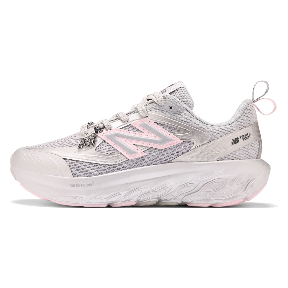 GANNI x New Balance Fresh Foam Trainer "Silver Pink"