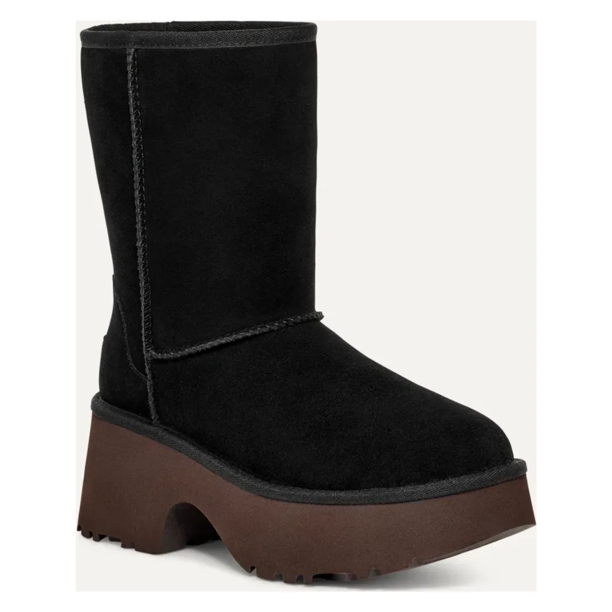 Ugg Classic Short New Heights Laars Dames "Black"