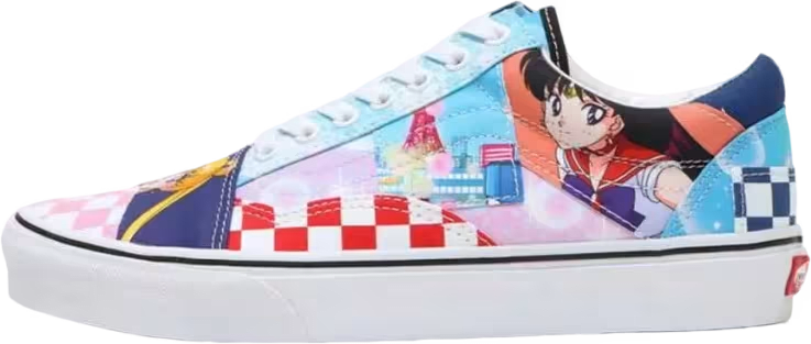 Vans Old Skool Patchwork Pretty Guardian Sailor Moon