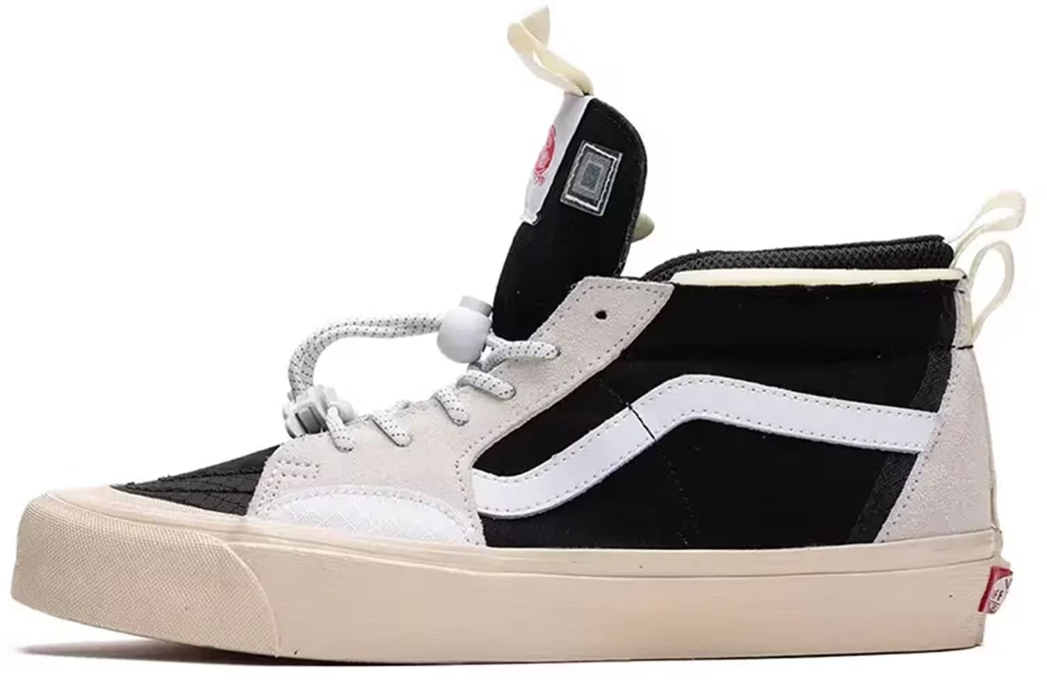 Vans x Advisory Board Crystals SK8-Hi EXT Mismatch Black White Brand New