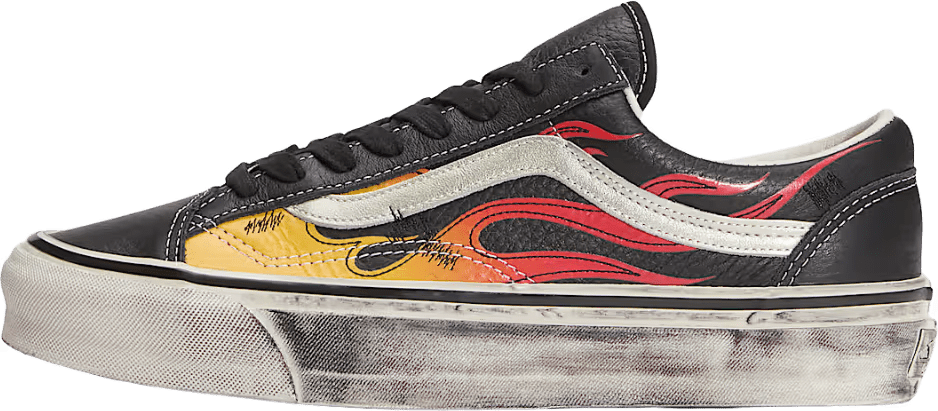 Vans LX Old Skool Archive Flame Black