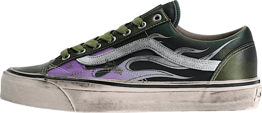 Vans LX Old Skool Archive Flame Green