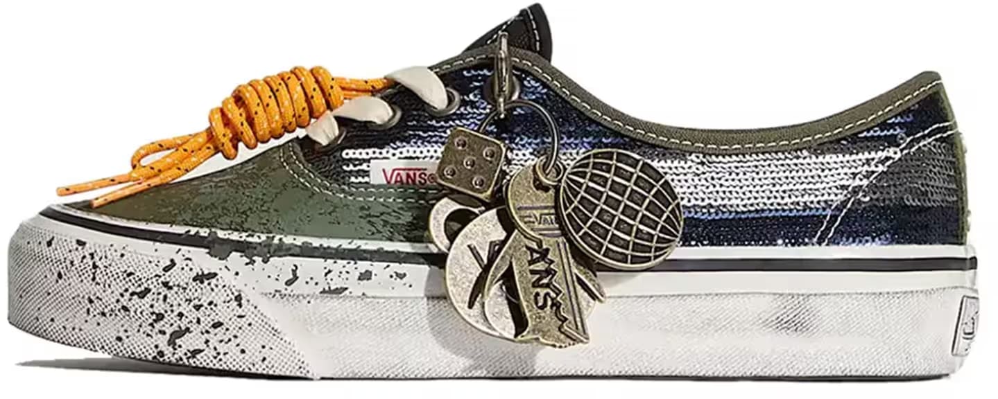 Vans Premium Authentic La Habana Green Blue