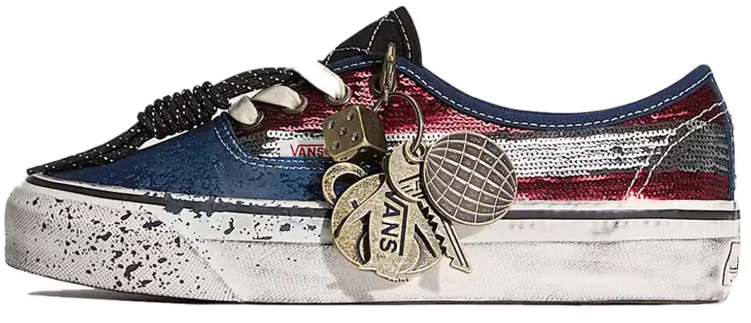 Vans Premium Authentic La Habana Red Navy