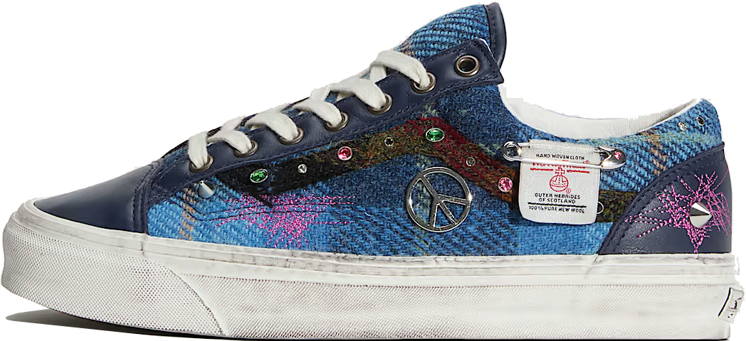Vans Premium Old Skool 36 Harris Tweed "Blue"