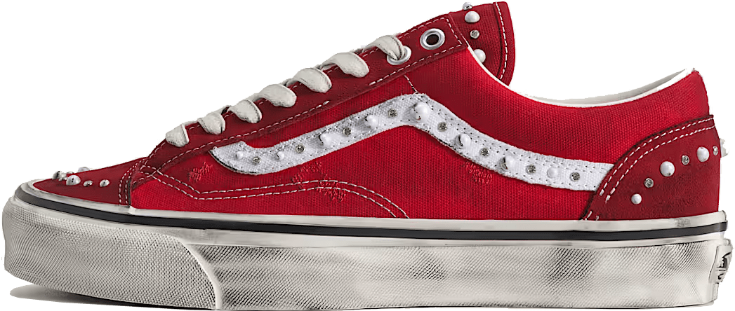 Vans Old Skool 36 Premium Pearlized "Red"