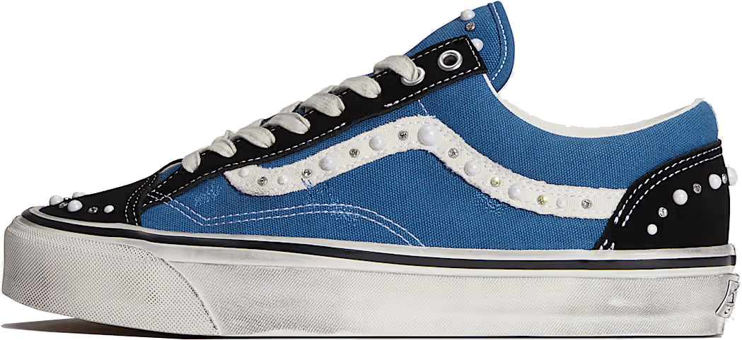 Vans LX Old Skool 36 Premium Pearlized "Black Navy"