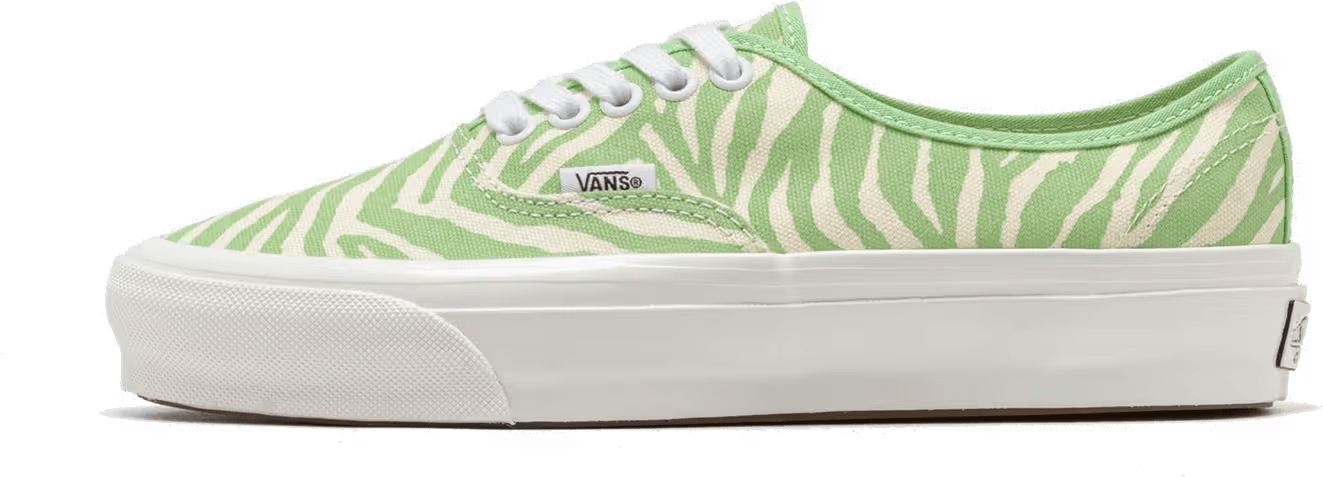 Vans LX Authentic 44  Zebra Pistachio Green