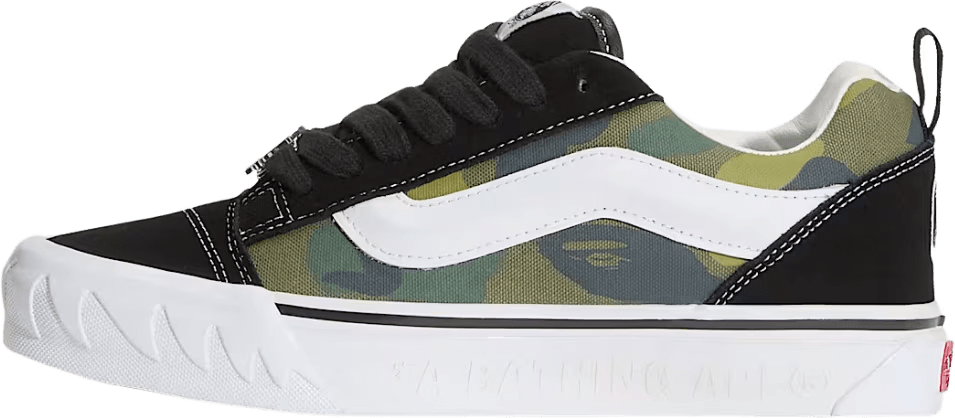 Vans Knu Skool Bape Camo Green