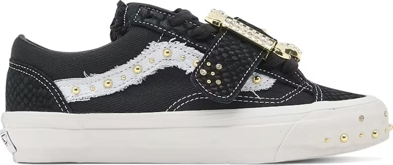 Vans Premium Old Skool 36 Metagirl Buckle Black White