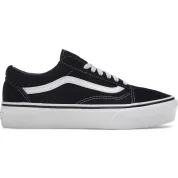 Vans Old Skool Platform Black White
