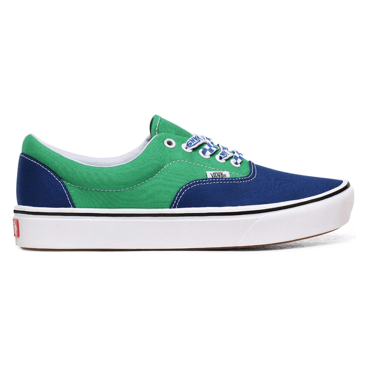 Vans ComfyCush Era Lace Mix True Blue Fern Green