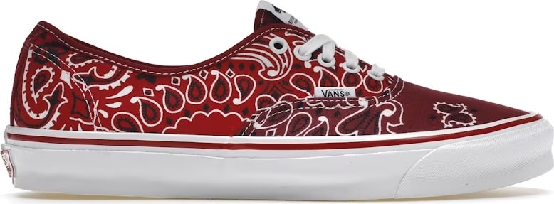 Vans Vault OG Authentic LX Bedwin & the Heartbreakers Red Bandana
