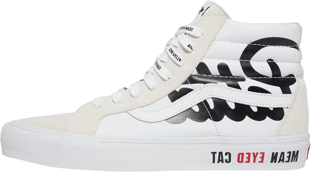 Vans UA Sk8-Hi Reissue VLT LX Patta Mean Eyed Cat White