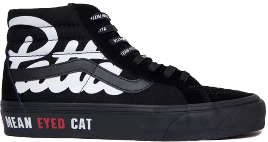 Patta x Vans UA Sk8-Hi Reissue VLT LX "Black"