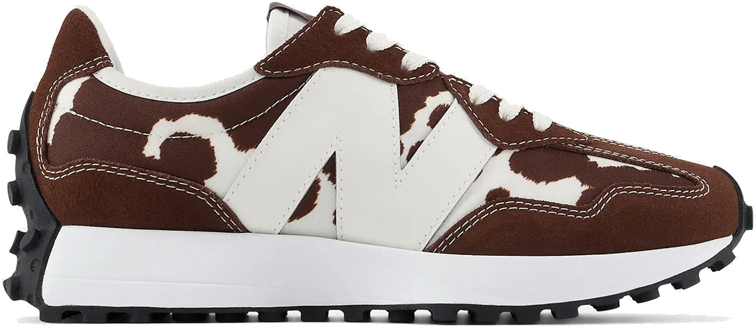 New Balance 327 Wmns "Brown Cow Print"