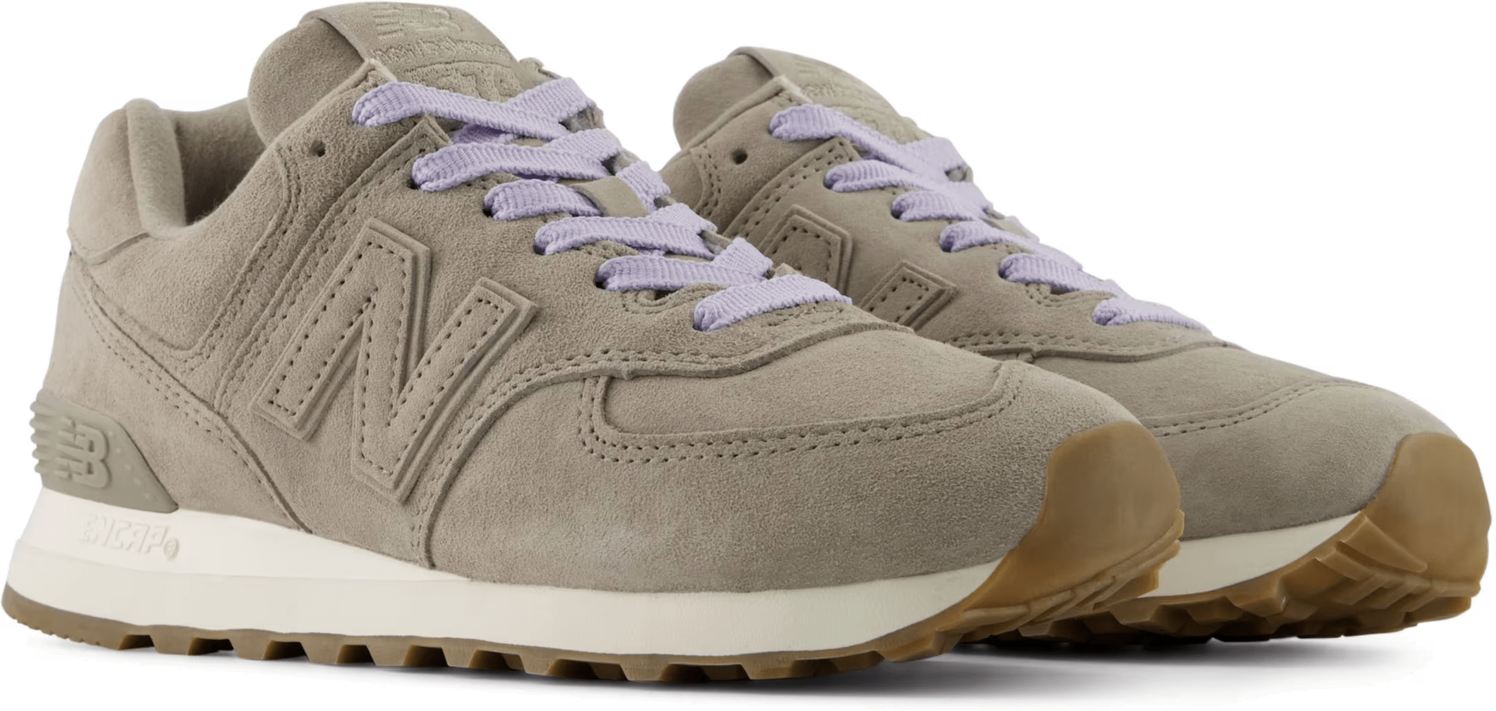 New Balance 574 "Arid Stone Smoked Violet"