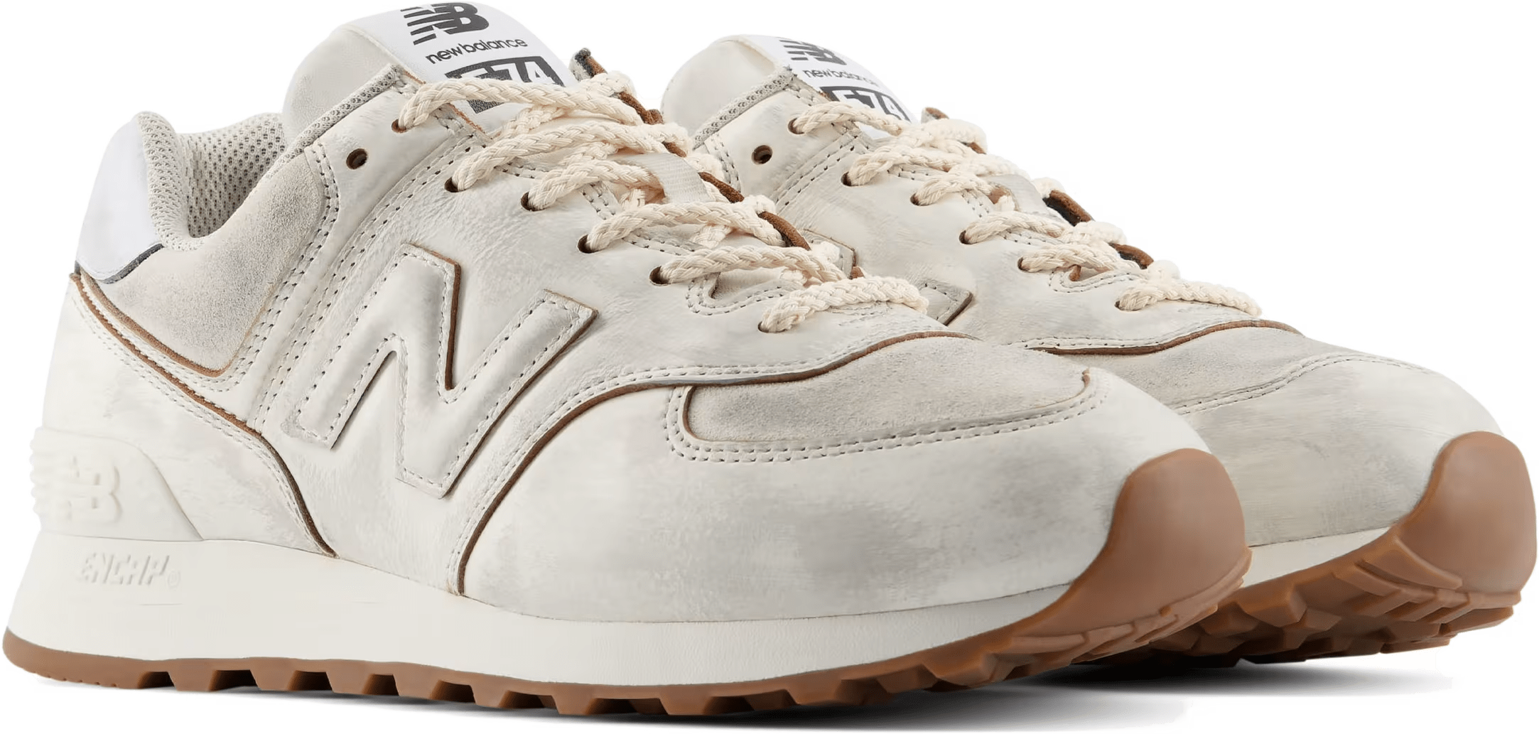 New Balance 574 "Sea Salt Breakfast Tea"