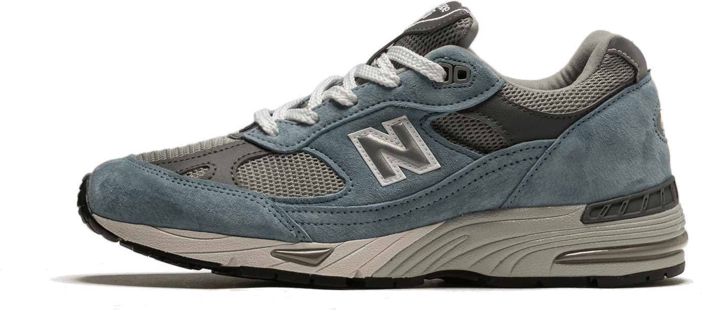 New Balance 991 MiUK Dusty Blue Smoked Pearl (Women's)