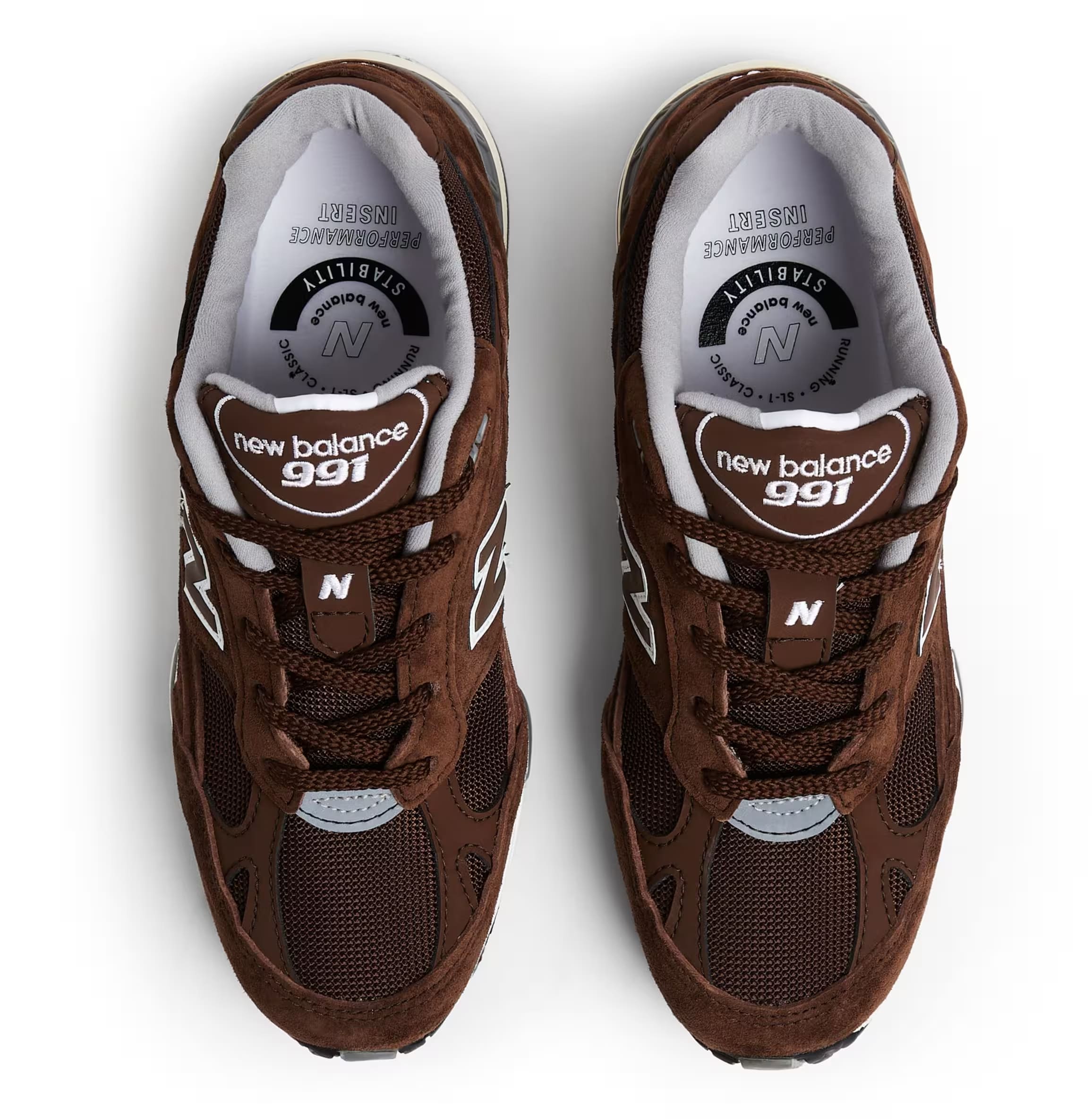New Balance 991 Wmns Made in England "Brown"