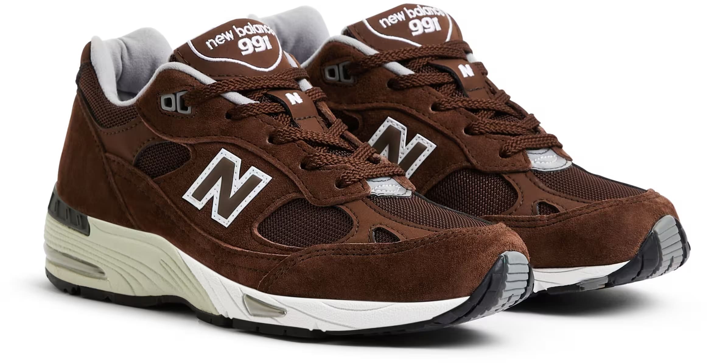 New Balance 991 Wmns Made in England "Brown"