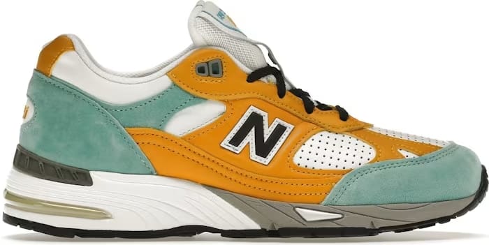 New Balance 991 SNS Yellow Blue (Women's)