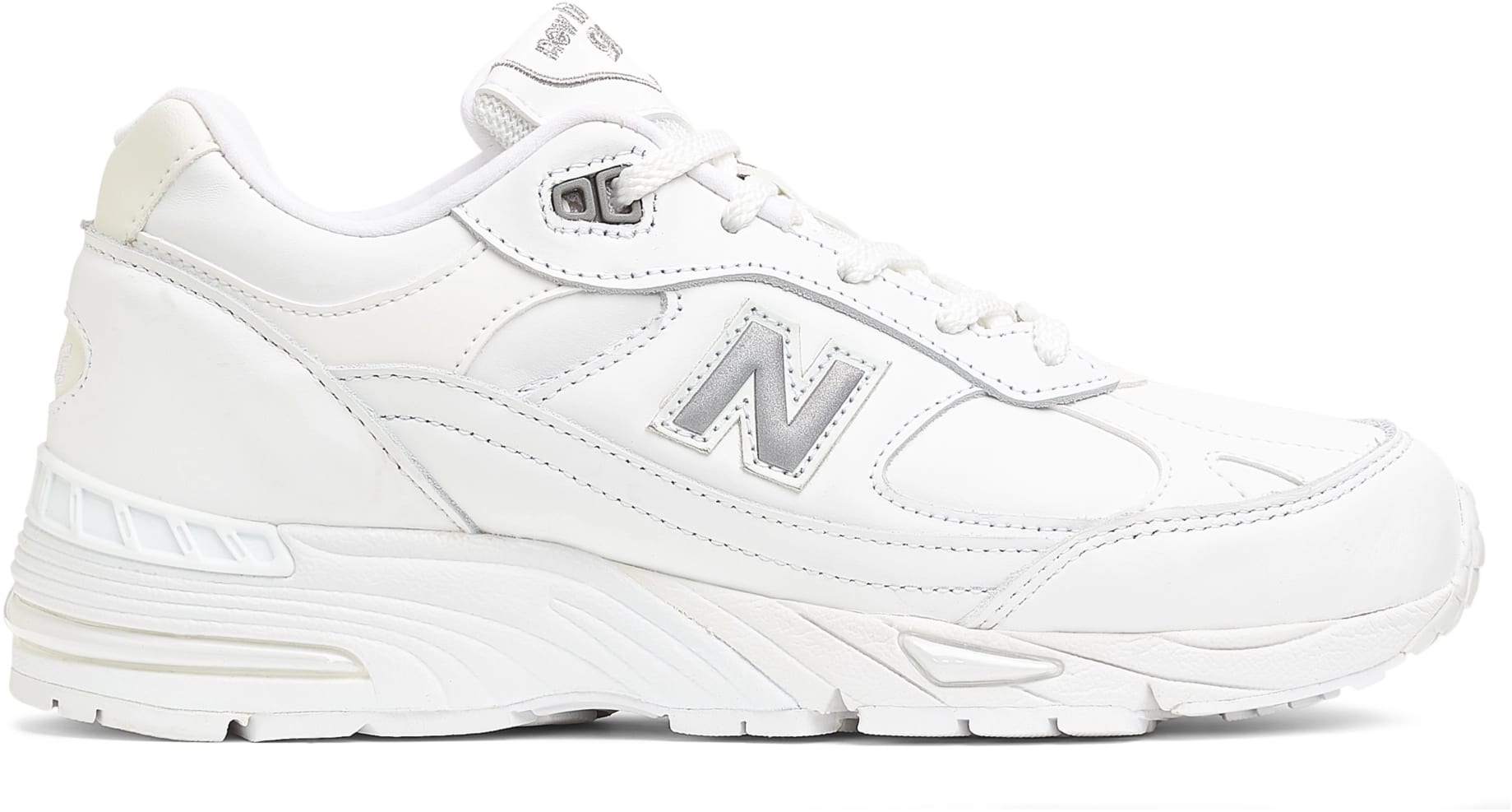 New Balance 991 MiUK White Grey (Women's)