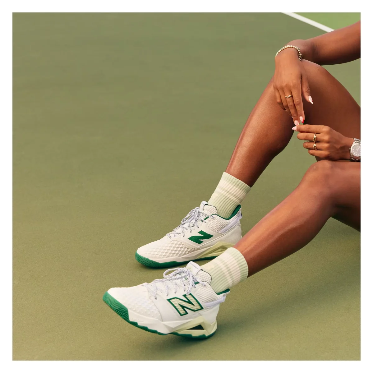 New Balance Coco CG2 White Marsh Green (Women's)