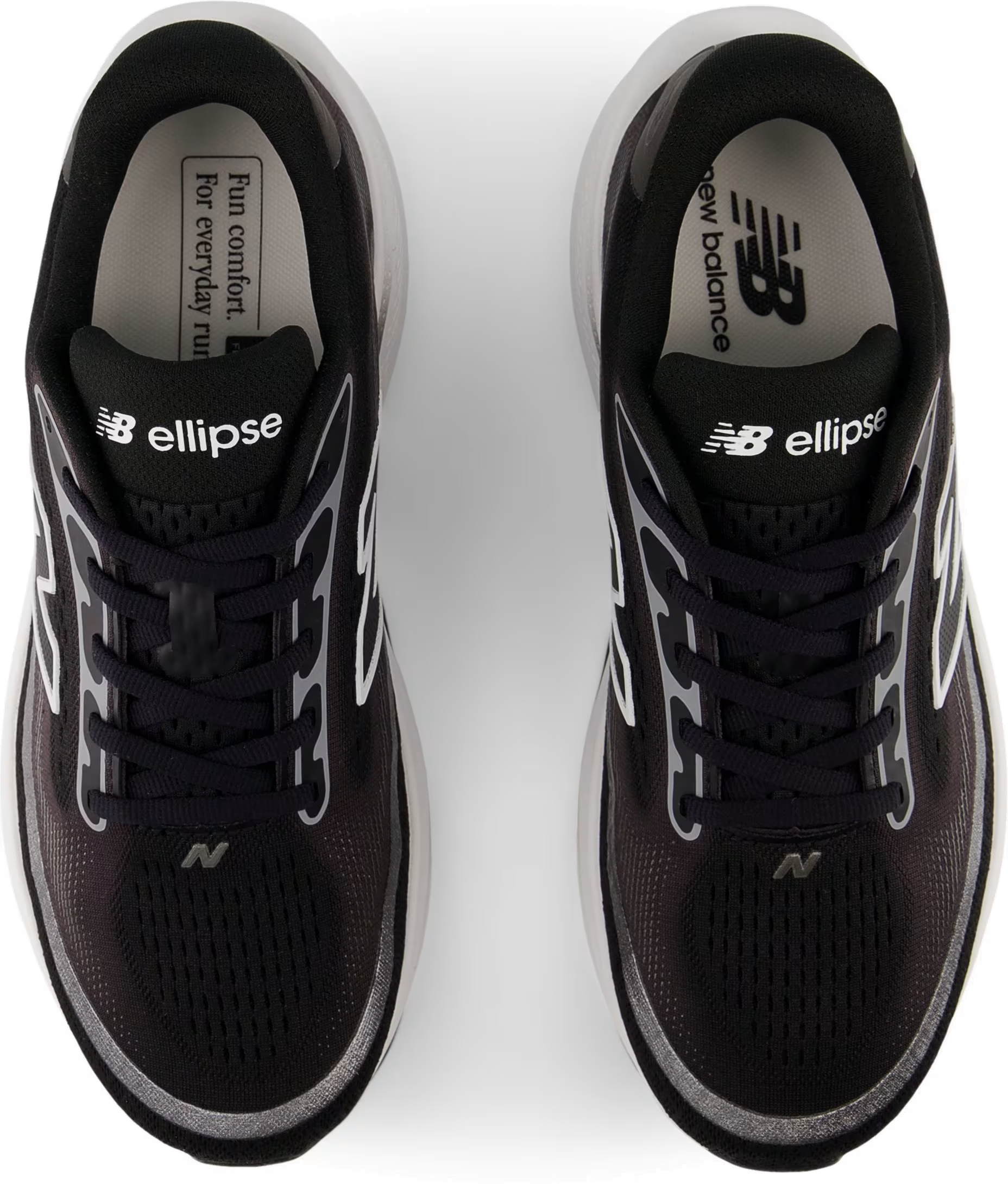 New Balance Ellipse V1 Black White (Women's)