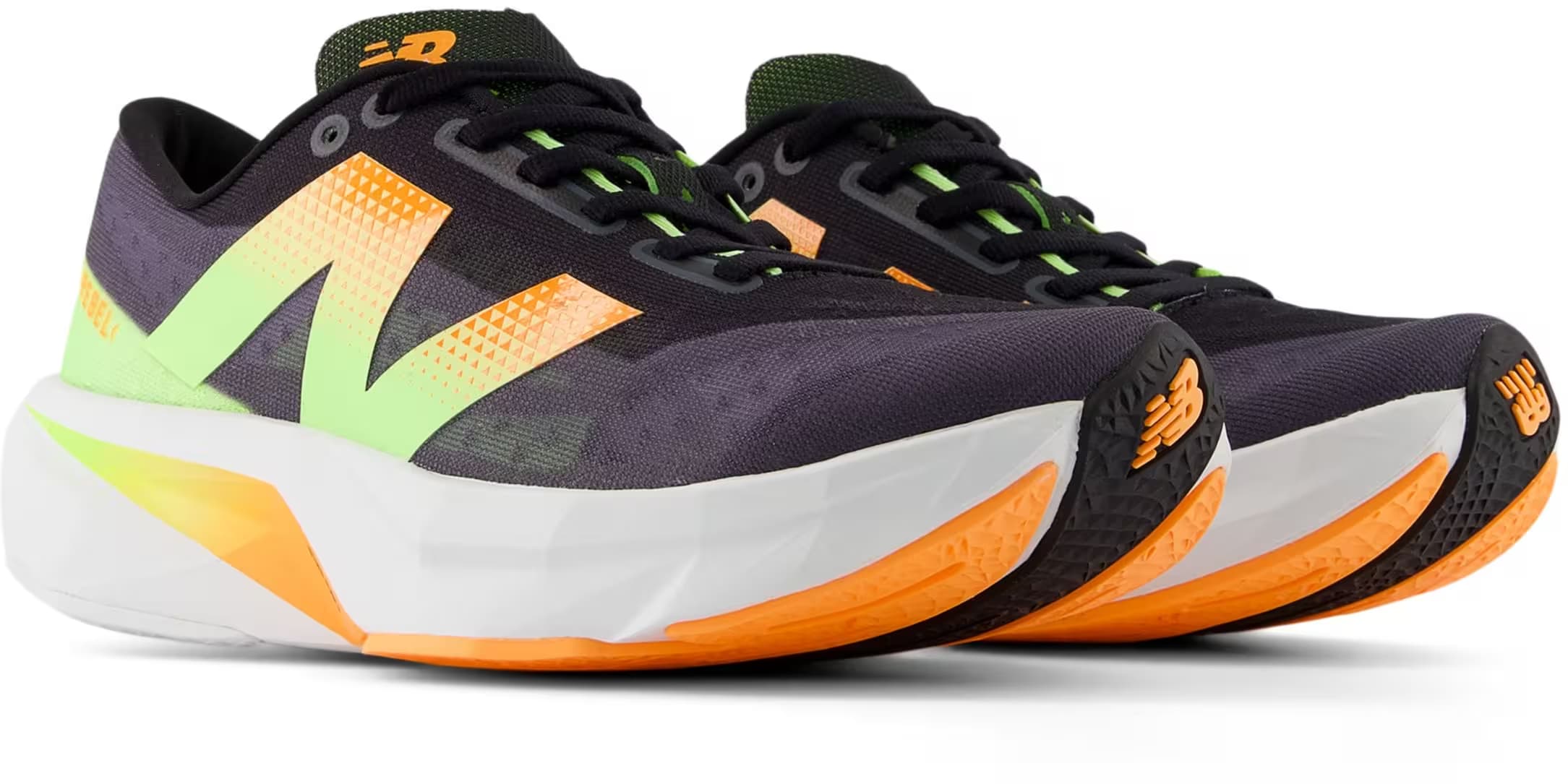 New Balance FuelCell Rebel v4 Black White Peach (Women's)