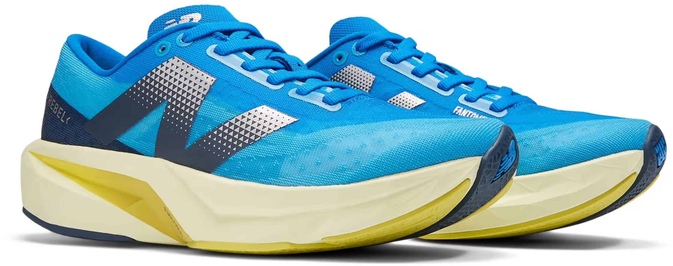 New Balance FuelCell Rebel v4 Spice Blue Limelight (Women's)