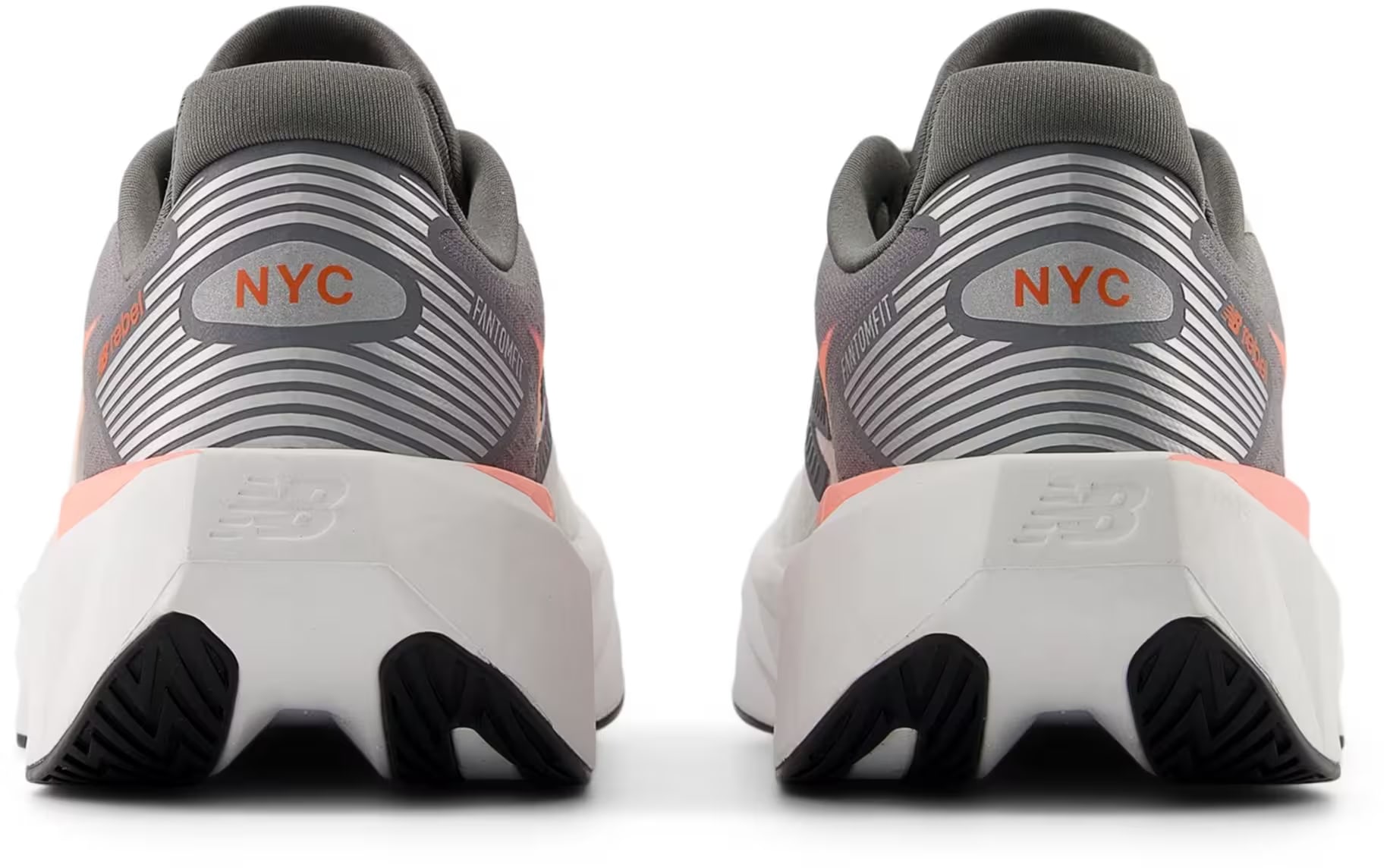 New Balance TCS NYC Marathon FuelCell Rebel v5 Grapefruit Grey Matter Poppy (Women's)