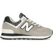 New Balance 574 Grey Black Leopard Print (Women's)