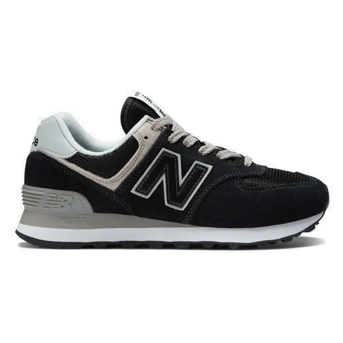 New Balance 574 Core Black White (Women's)