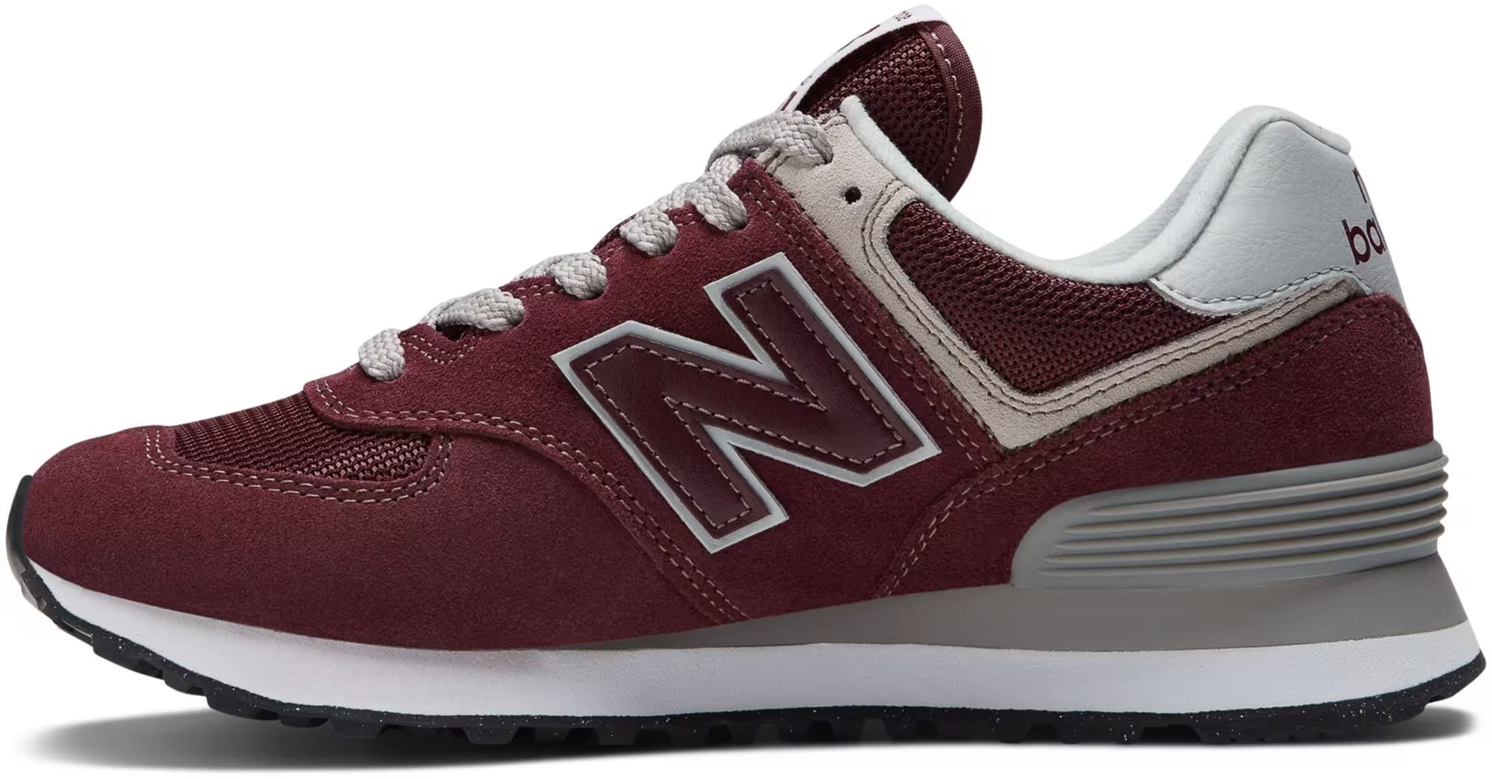 New Balance 574 Core Burgundy White (Women's)