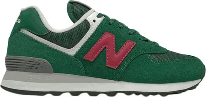 New Balance 574 Green Garnet (W)