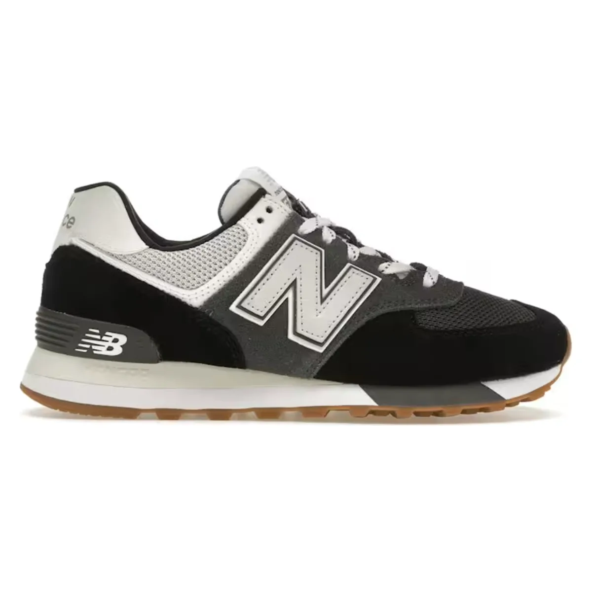 New Balance 574 Grey Black White (Women's)