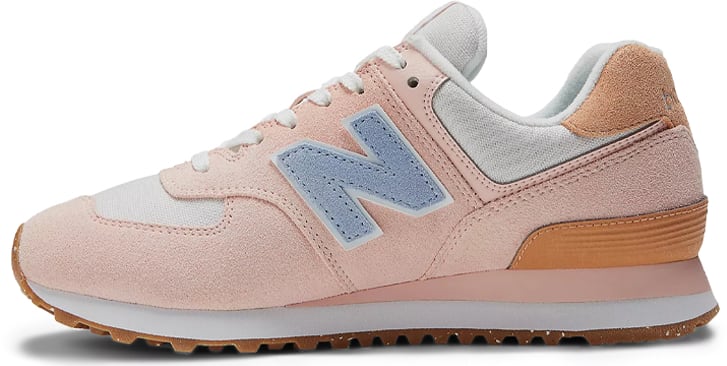 New Balance 574 Pink Blue Orange (Women's)