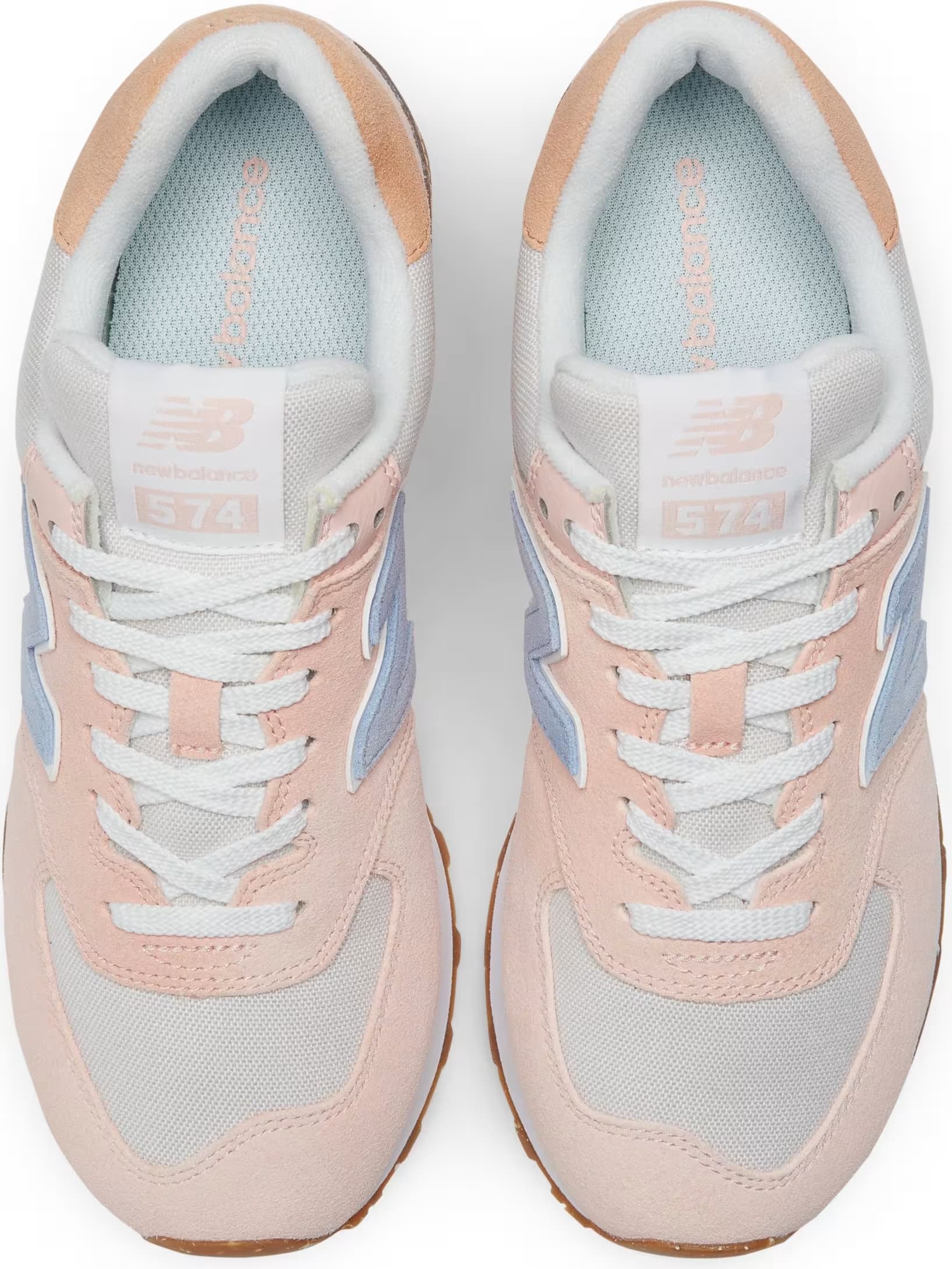 New Balance 574 Pink Blue Orange (Women's)