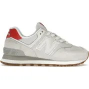 New Balance 574 Reflection Washed Pink True Red (Women's)