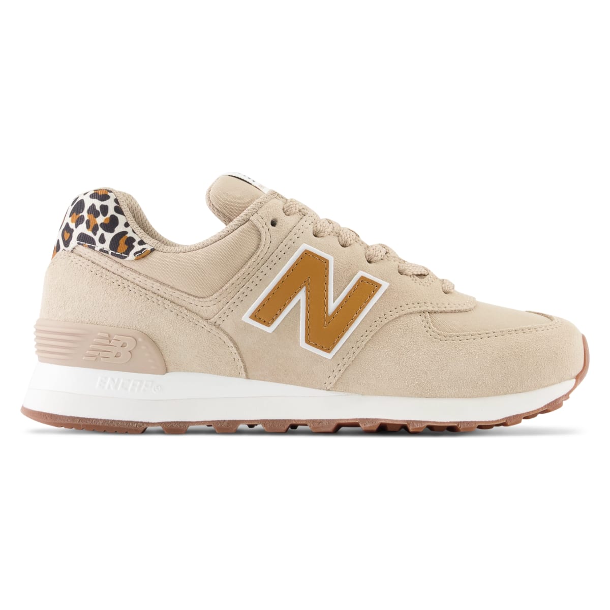 New Balance 574 Tobacco Leopard Print (Women's)