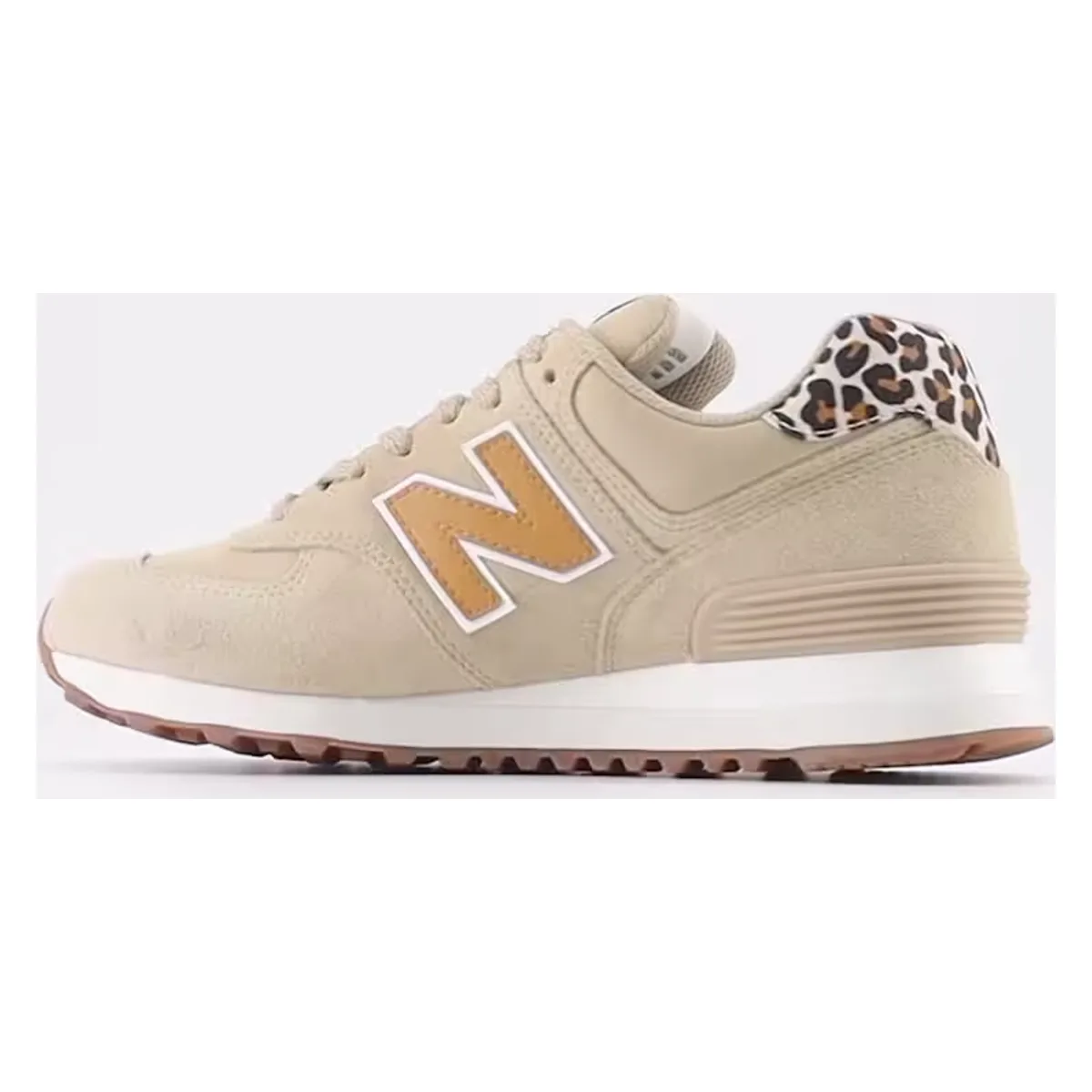 New Balance 574 Tobacco Leopard Print (Women's)