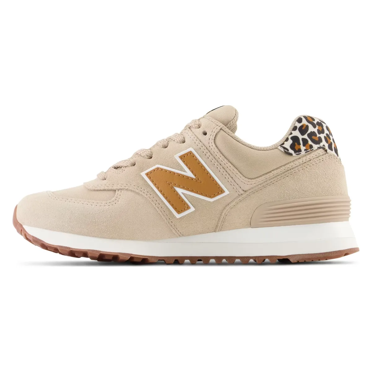 New Balance 574 Tobacco Leopard Print (Women's)